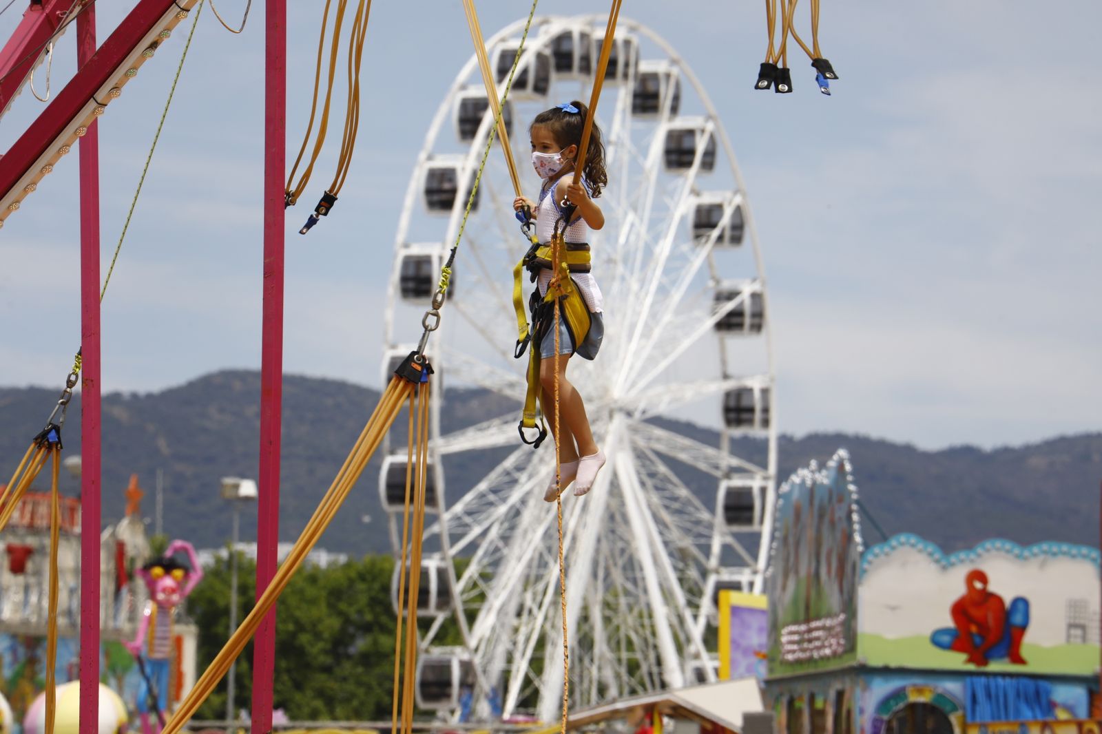 Las imágenes del segundo fin de semana de atracciones en El Arenal