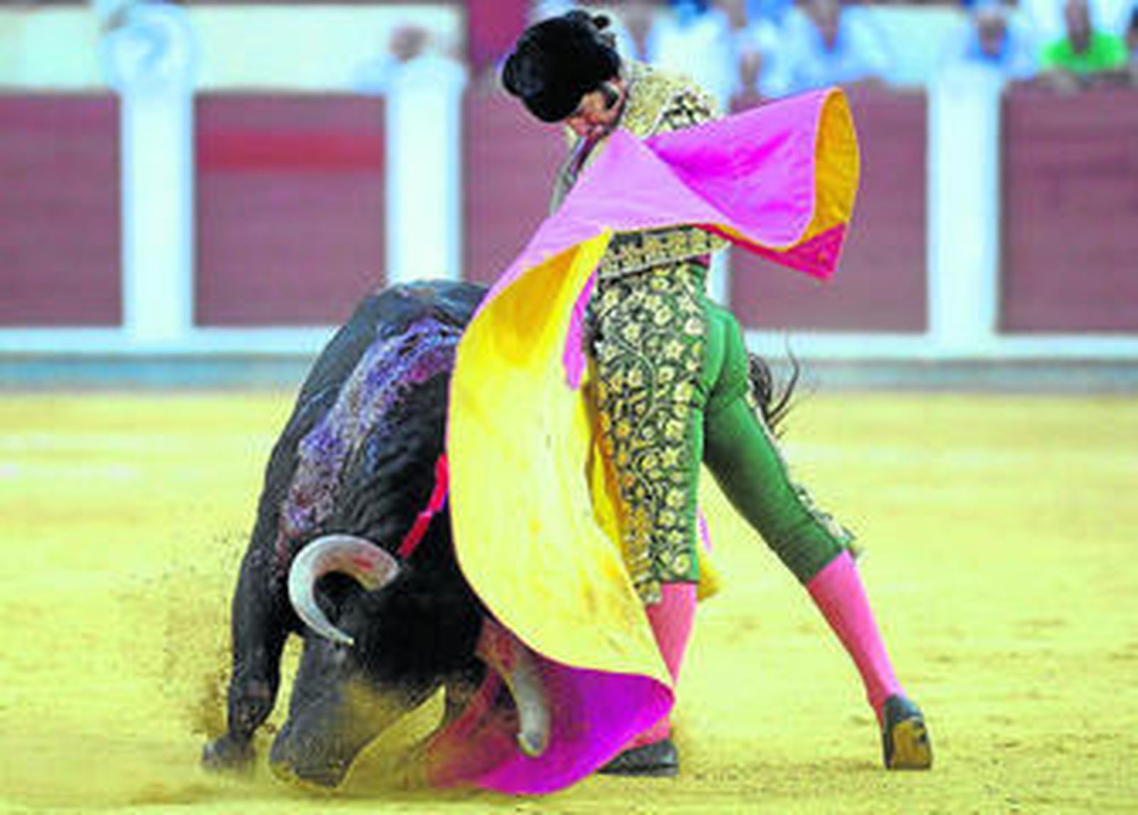 Morante prodigó el toreo a la verónica toda la tarde en Valladolid, pero las del tercero tuvieron aroma y seducción.