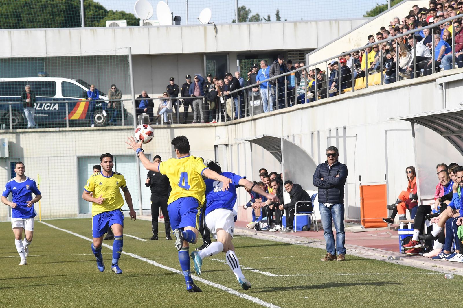 Imágenes del Cádiz B-Xerez CD (0-0)