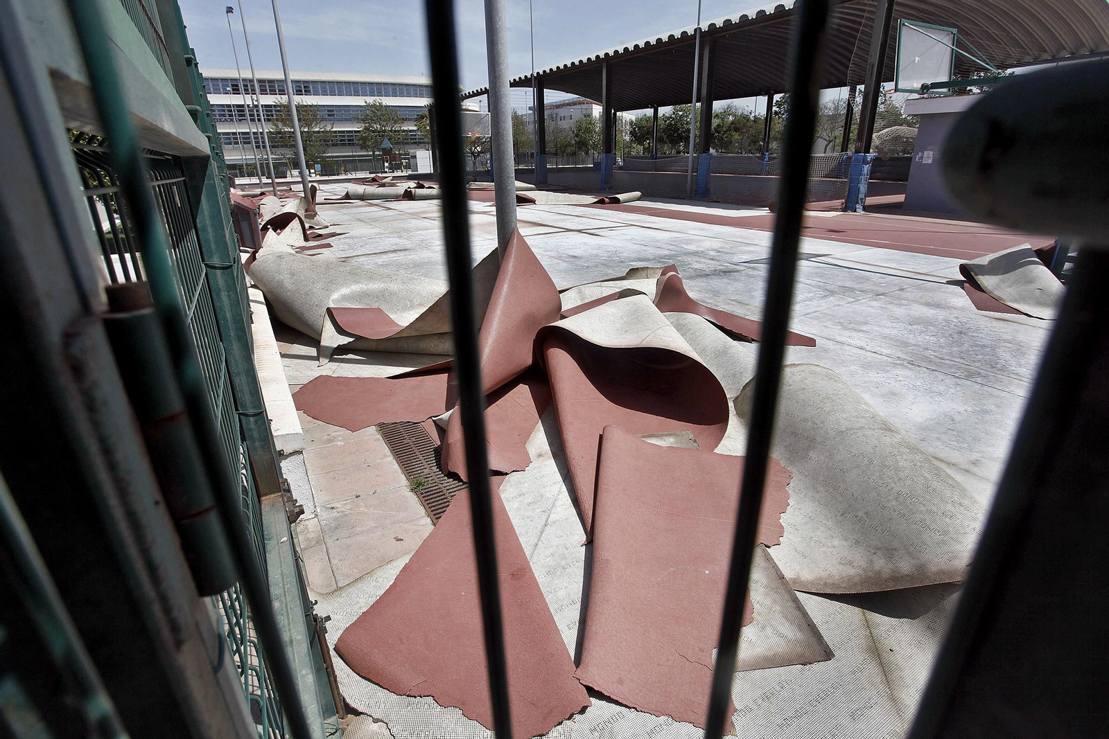 Efectos del temporal de levante en Cádiz