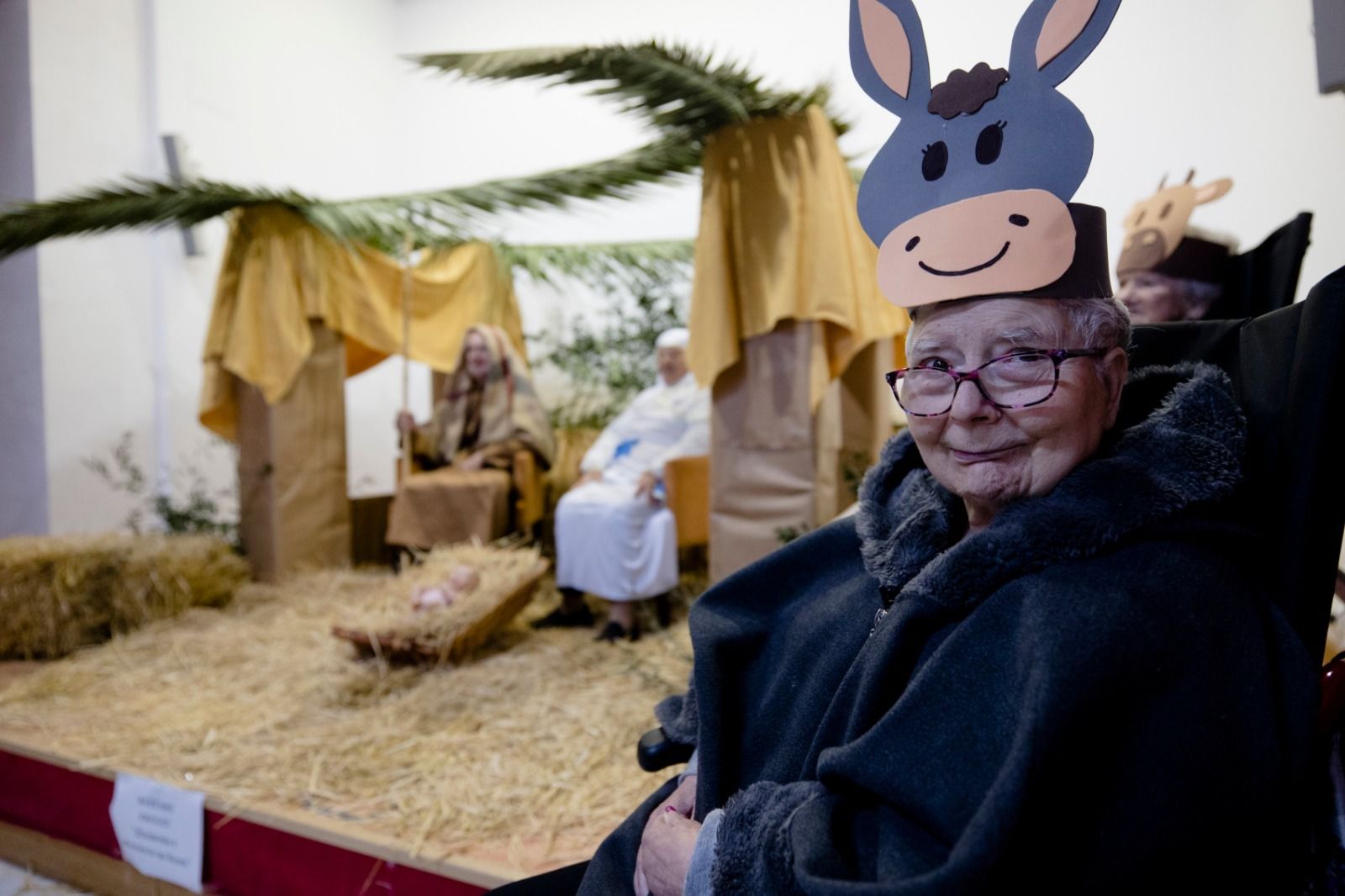 Imágenes del Belén Viviente de la Residencia Fragela