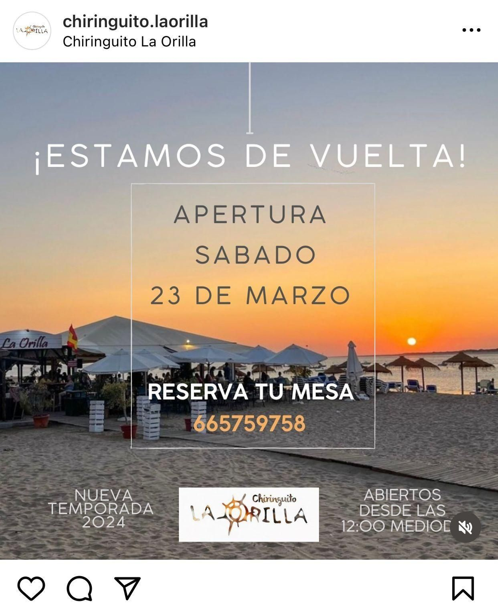 Chiringuito La Orilla.