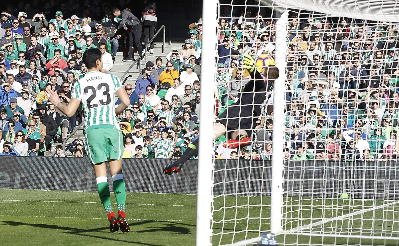 El Betis-Atlético de Madrid, en imágenes