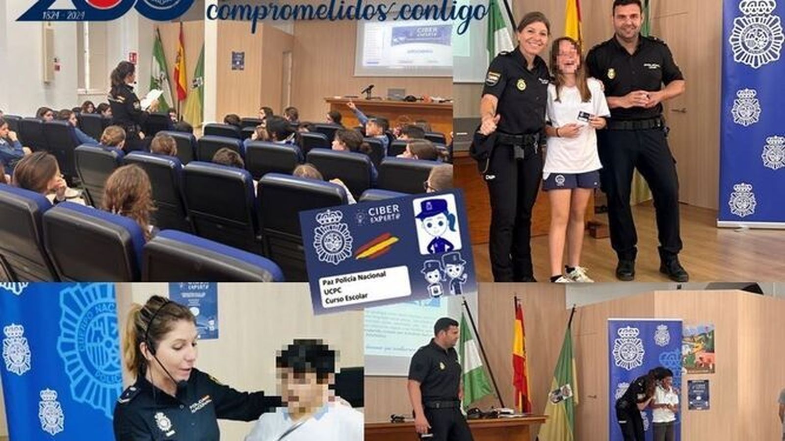 Los alumnos participantes recibieron sus carnets acreditativos.