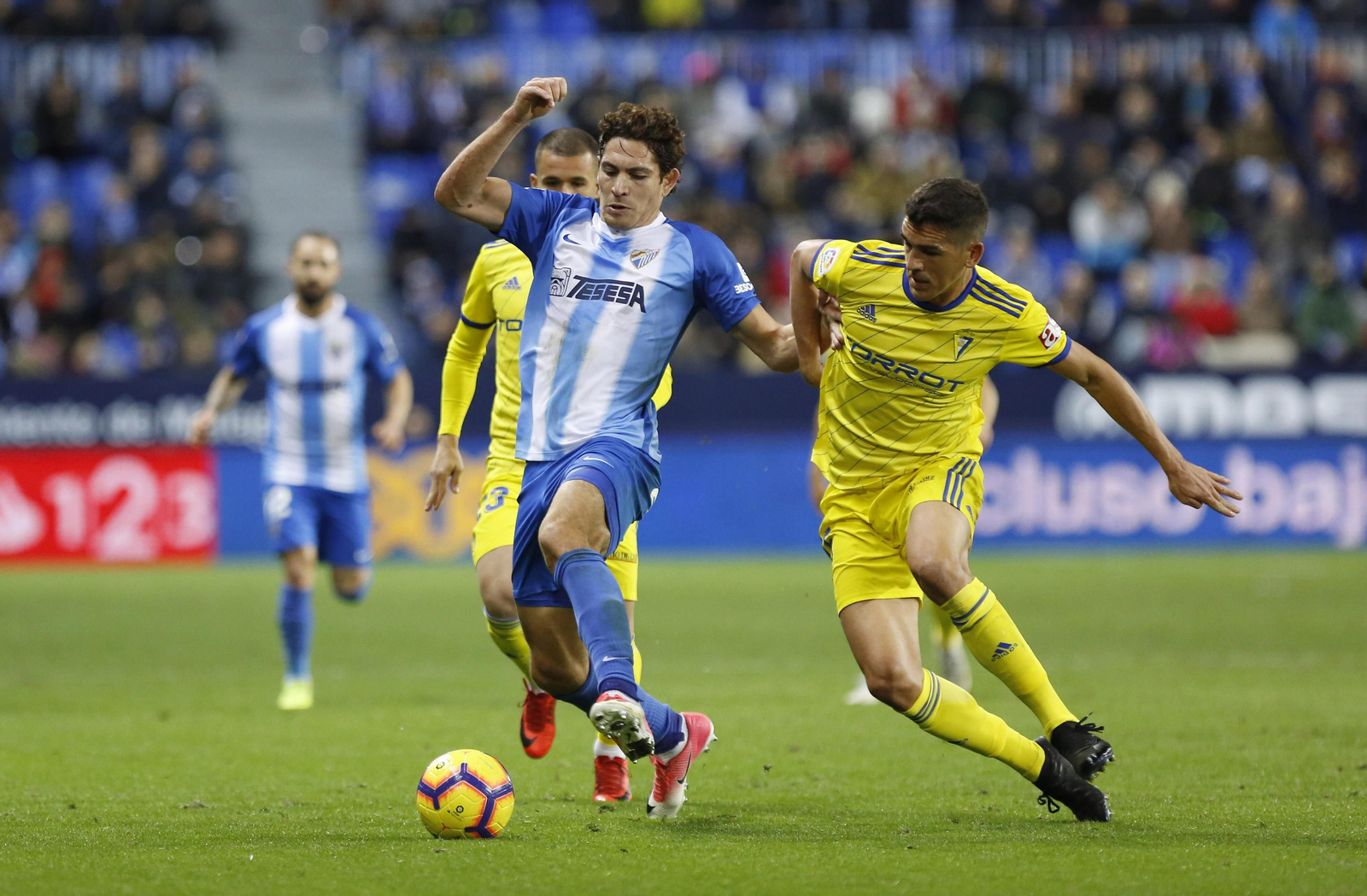 Las mejores imágenes del Málaga CF - Cádiz