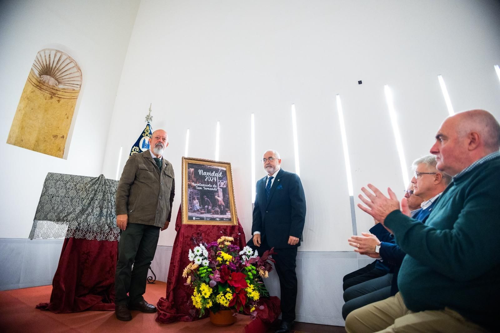 Así fue la presentación del cartel de la Navidad de los belenistas de San Fernando