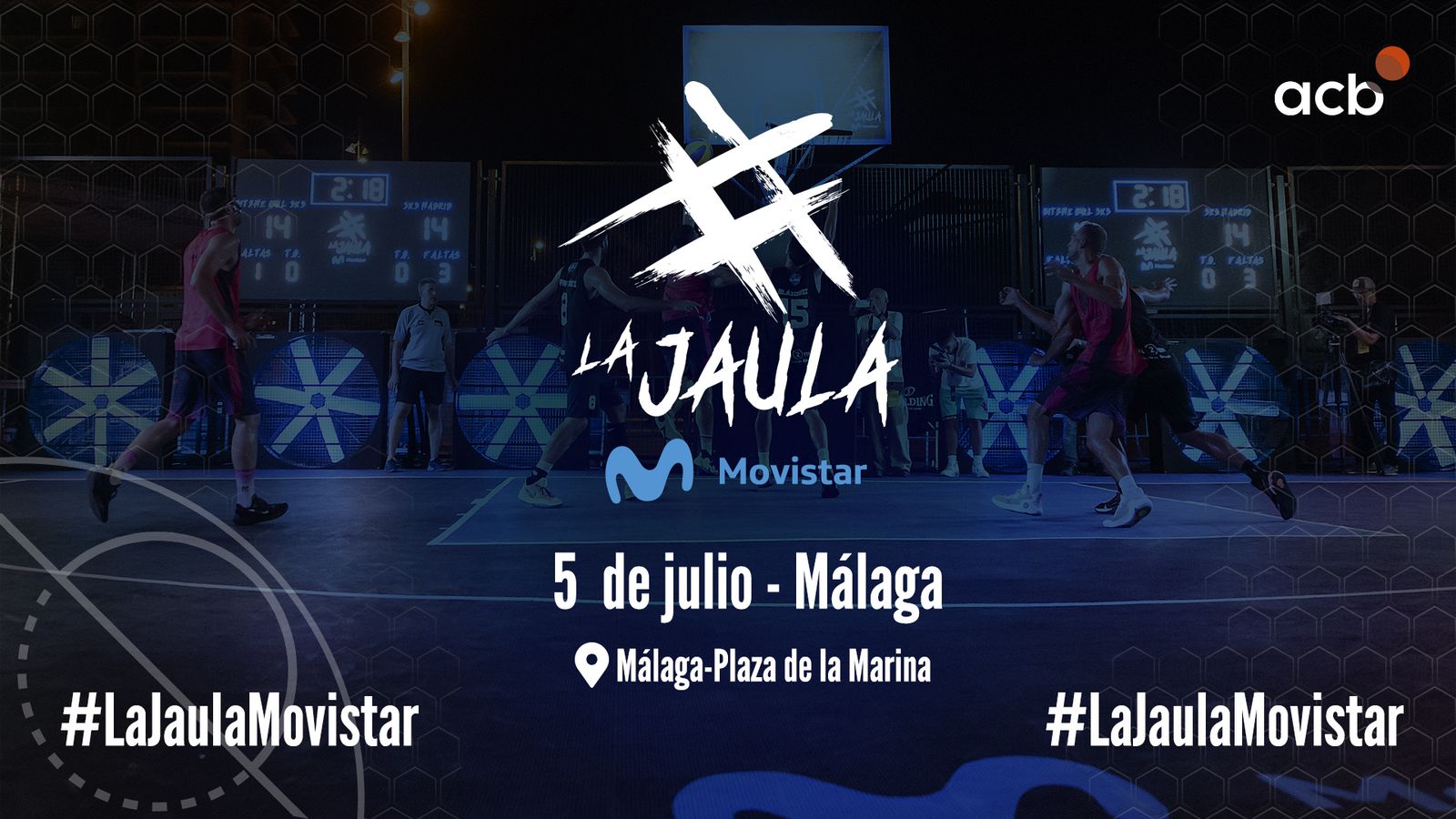 Cartel de la quinta edición de La Jaula de Movistar.