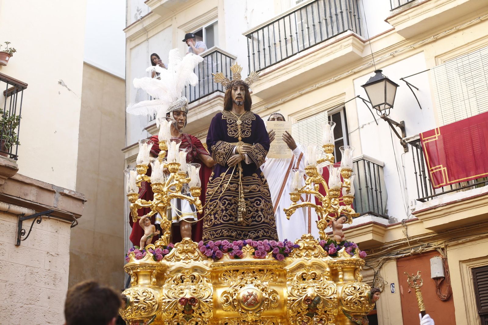 El paso de Jesús de la Sentencia.