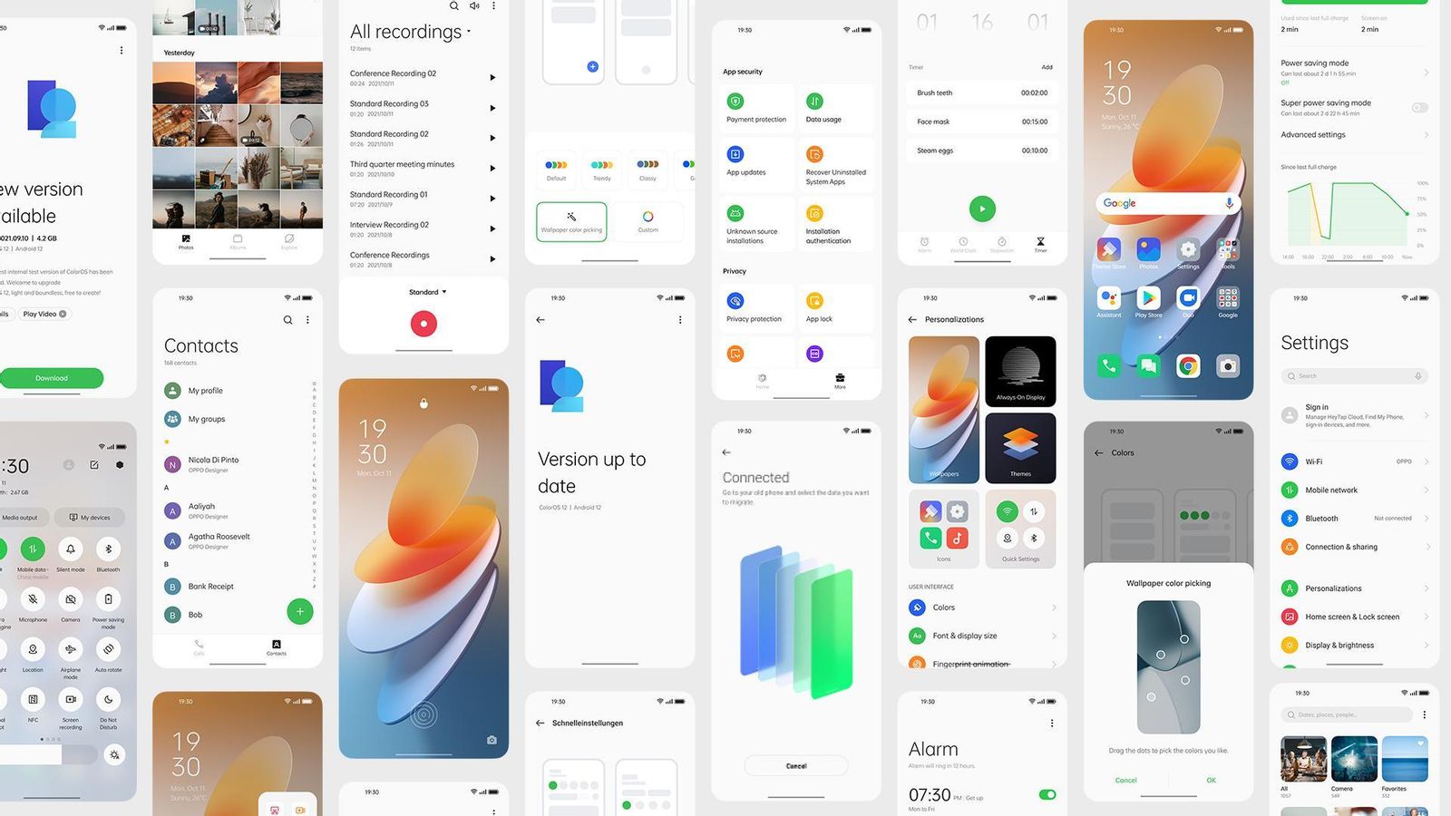 ColorOS 12, el nuevo sistema operativo de Oppo