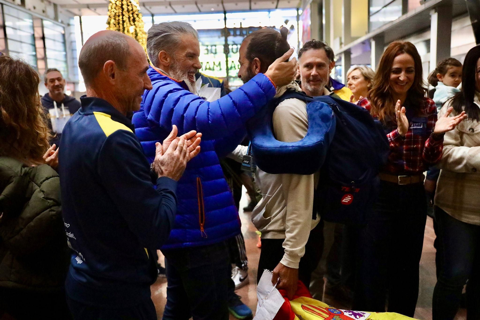 El recibimiento a Antonio Aguilar Conejo en Vialia