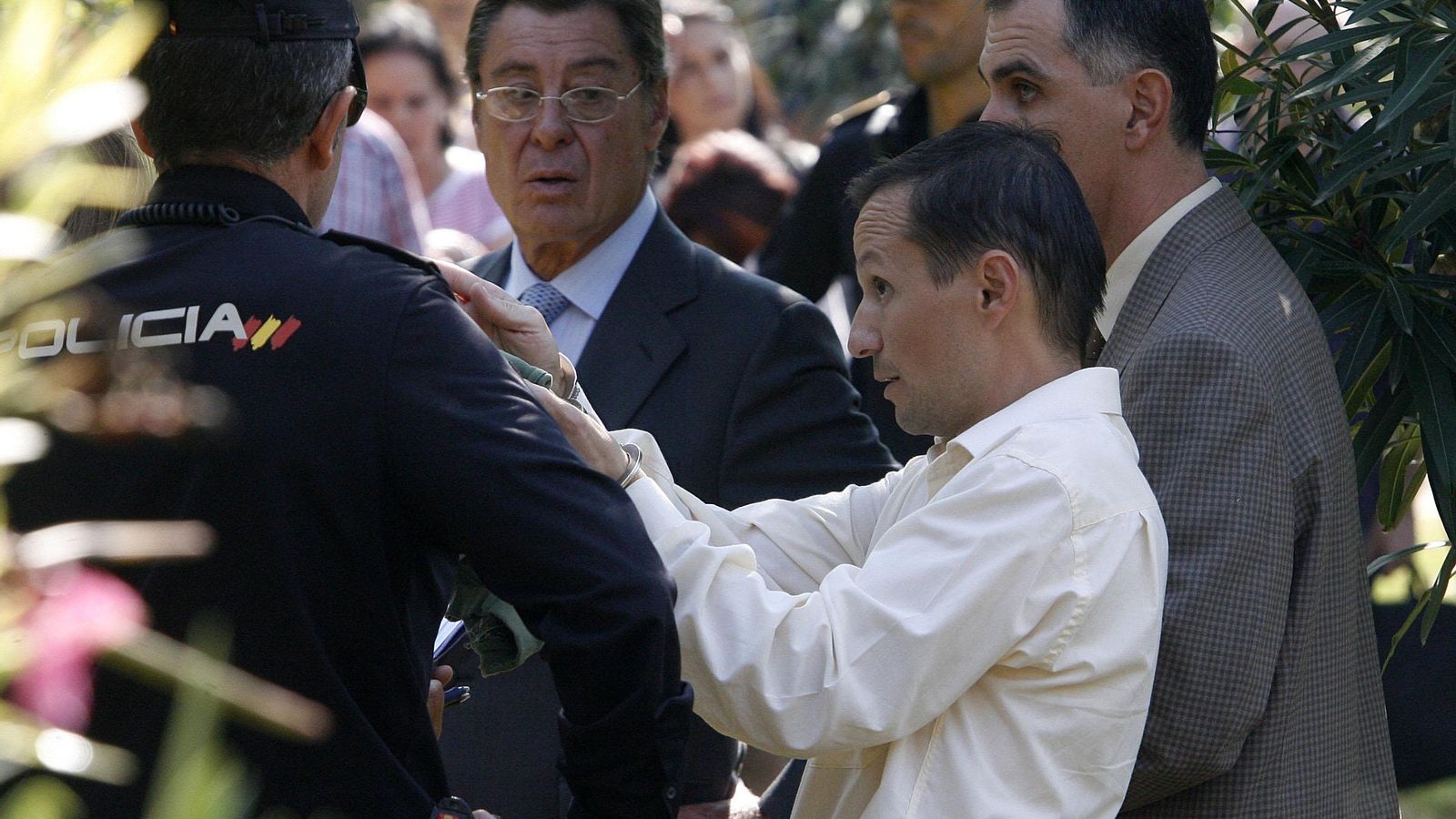 José Bretón, en la reconstrucción de los hechos en el Parque Cruz Conde. José Bretón, en la reconstrucción de los hechos en el Parque Cruz Conde.