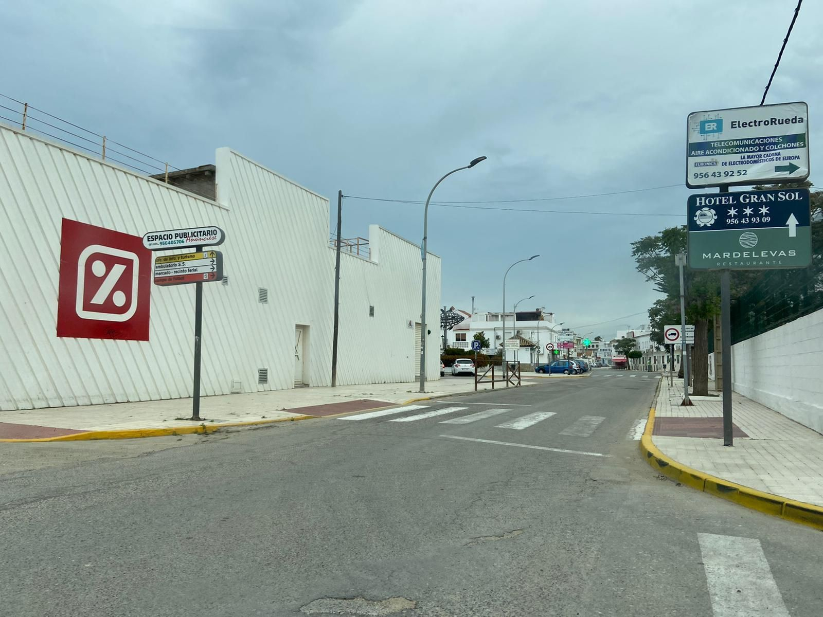 Imagen cedida por la Guardia Civil con Zahara totalmente vacía.