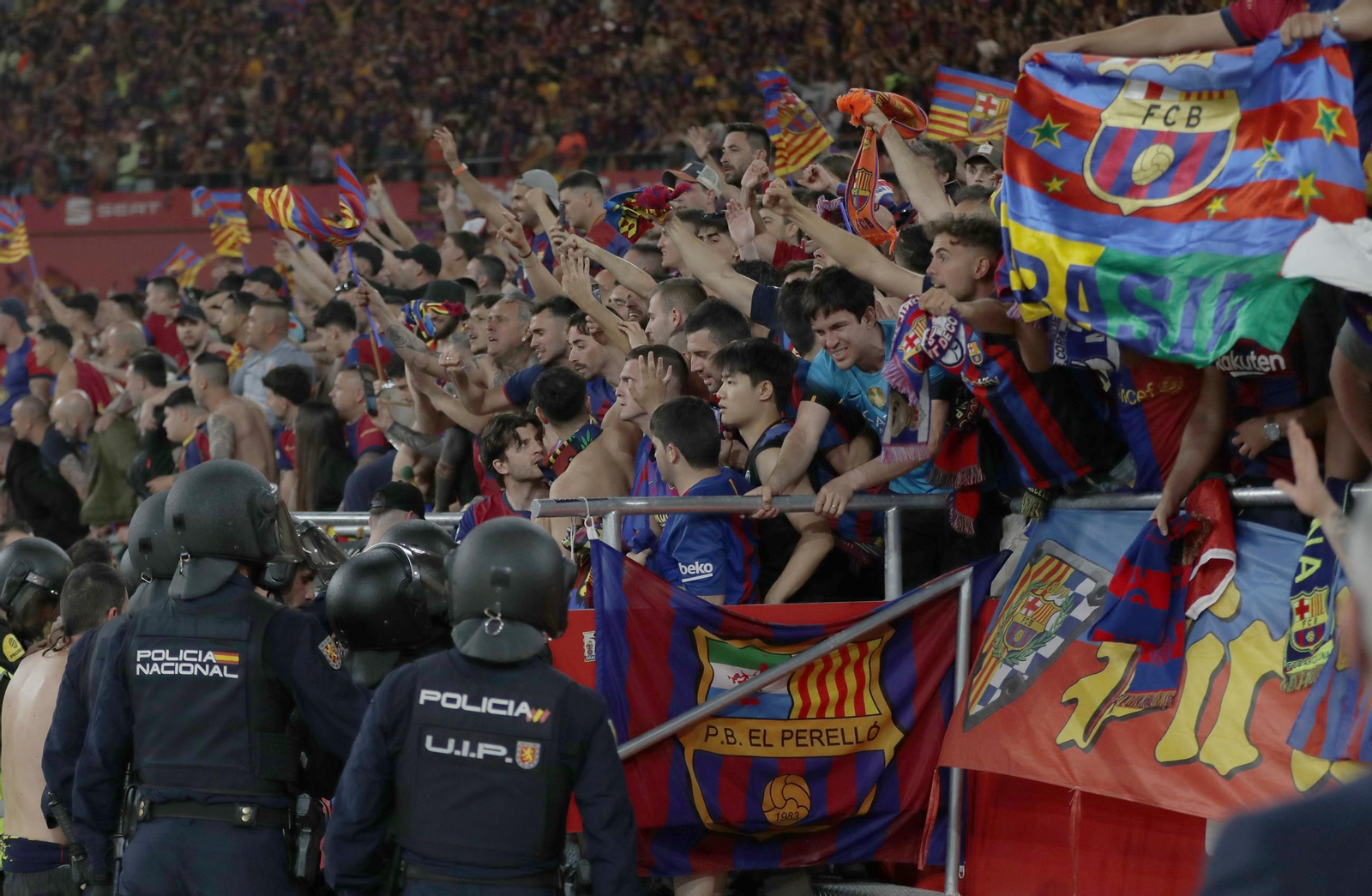 Las fotos del Barcelona - Madrid