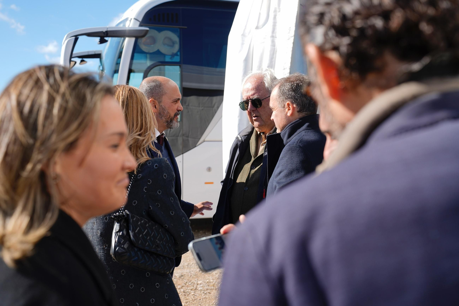 Las fotos de la inauguración de los parques eólicos El Padrón y Cerro Cabello de Los Barrios