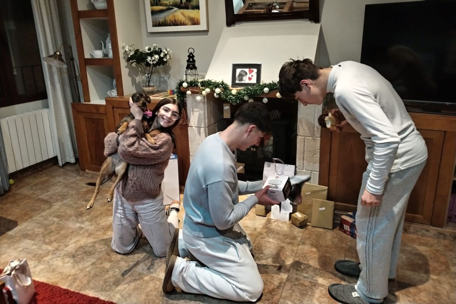 Las fotos de los juegos en la calle y ambiente en el día de Reyes