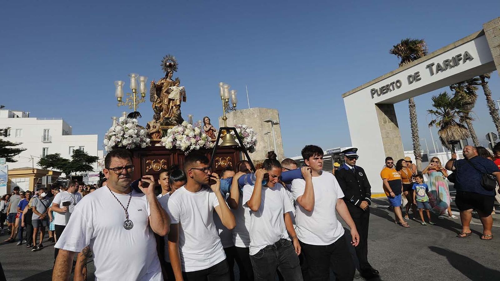 Las fotos de la procesión de la Virgen del Carmen en Tarifa