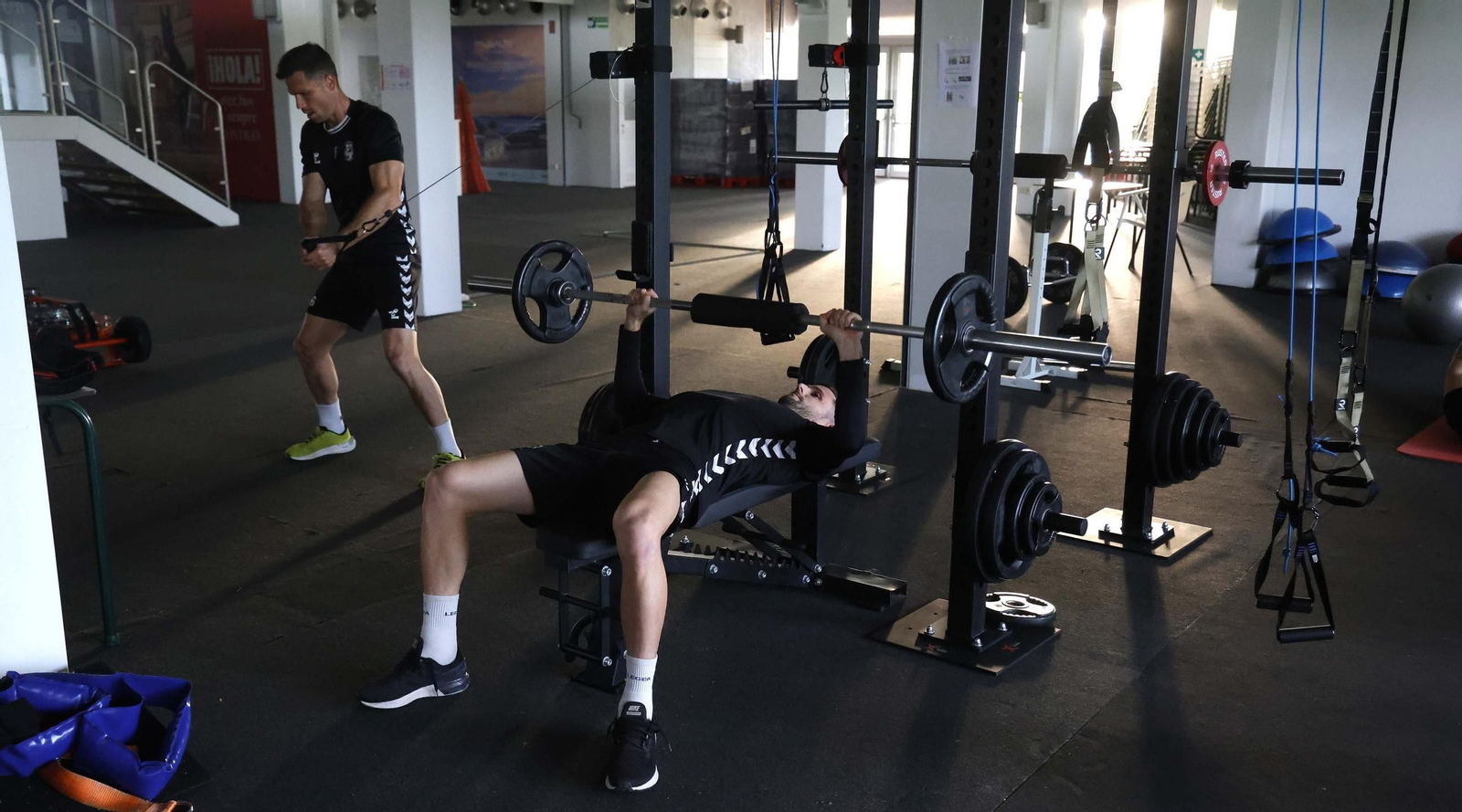 Las fotos del primer entrenamiento de la Balona después de sus vacaciones de Navidad