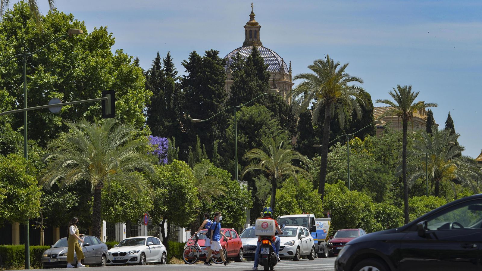 La Avenida de la Palmera de Sevilla.