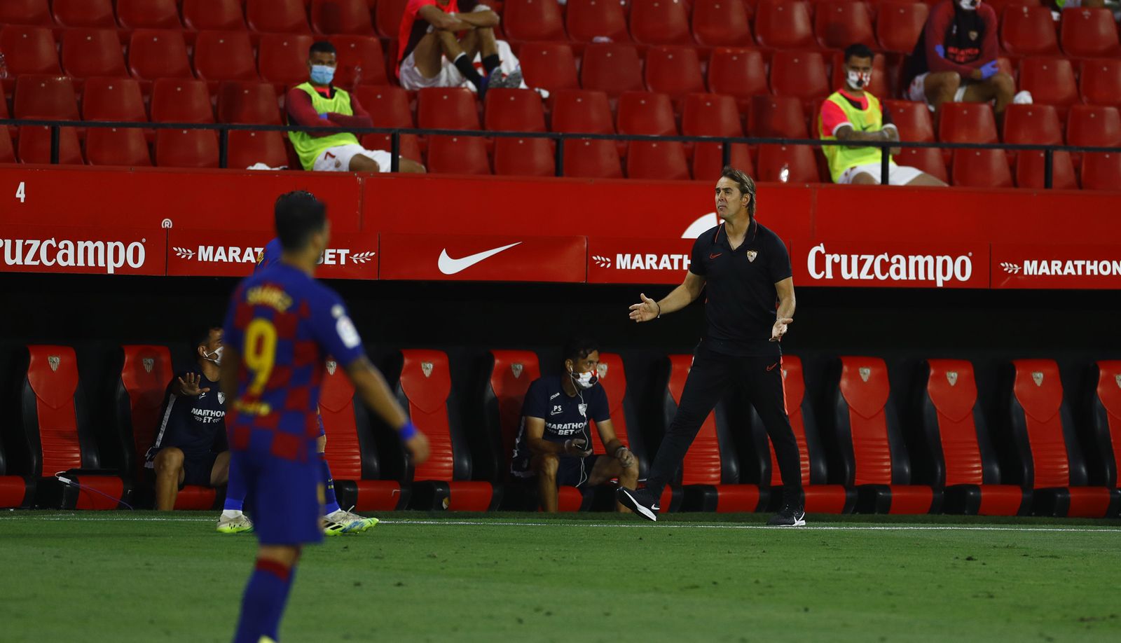 Las imágenes del Sevilla-Barcelona