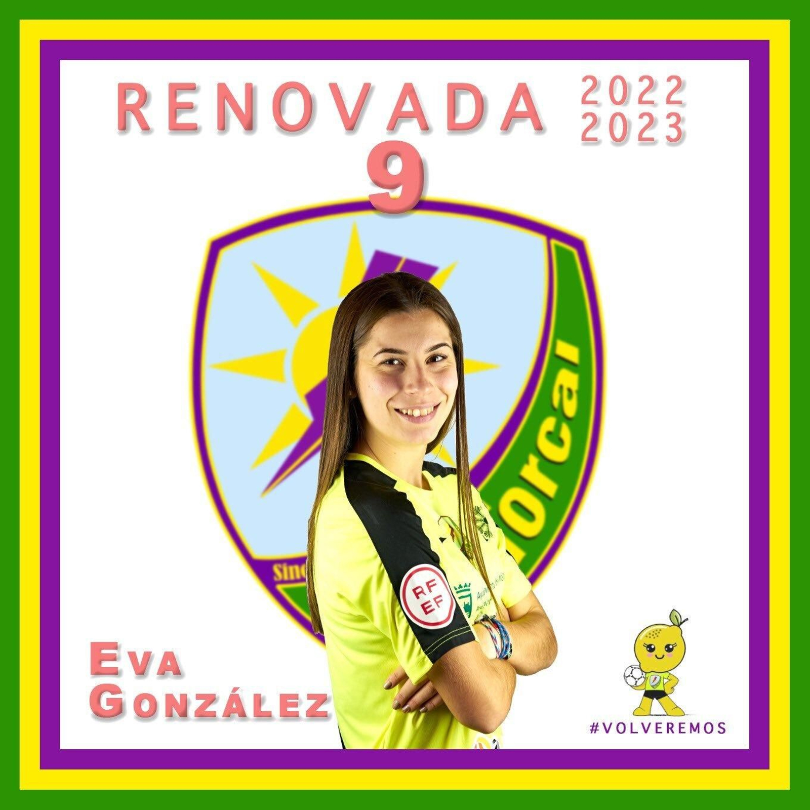 Eva González continuará en el Atlético Torcal.