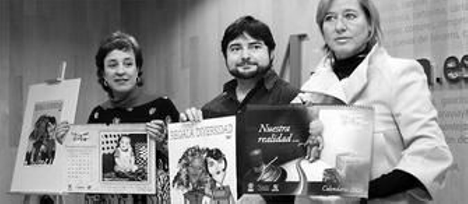 Encarna Páez, Ángel Terrón y Paloma Alonso, en la presentación de la campaña, ayer. Encarna Páez, Ángel Terrón y Paloma Alonso, en la presentación de la campaña, ayer.