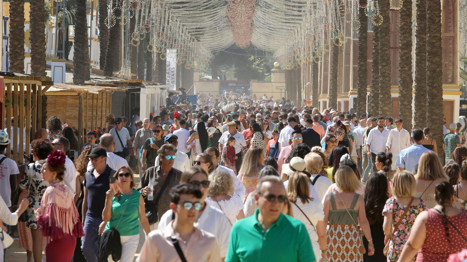 Ambiente en la última edición de la Feria de Jerez. Ambiente en la última edición de la Feria de Jerez.