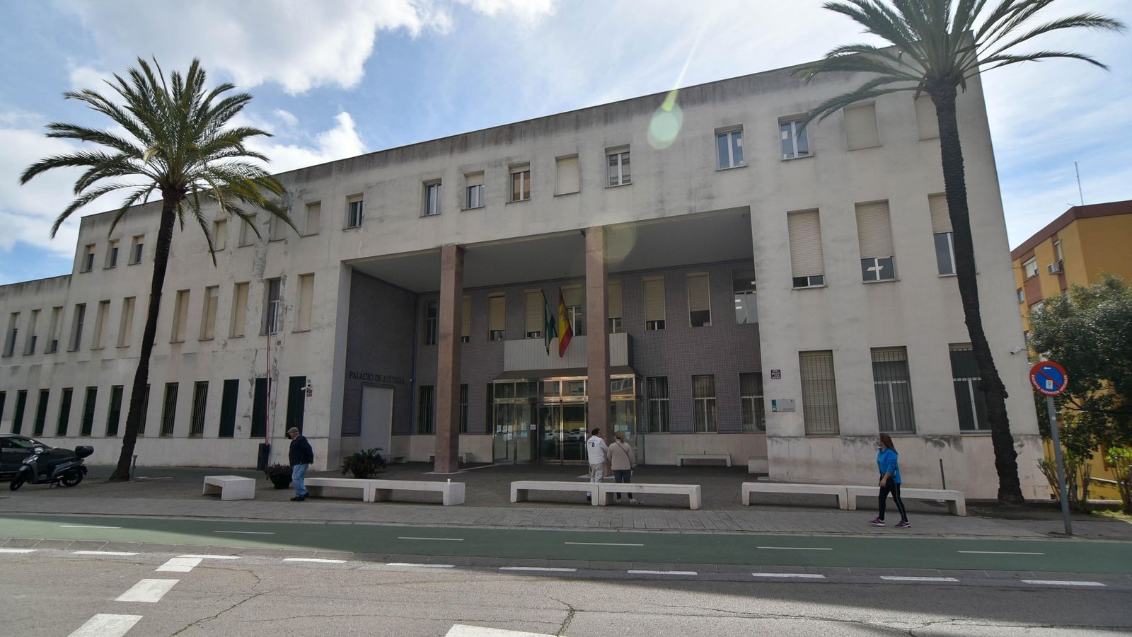 Palacio de Justicia de Algeciras, sede de los Juzgados de Instrucción.