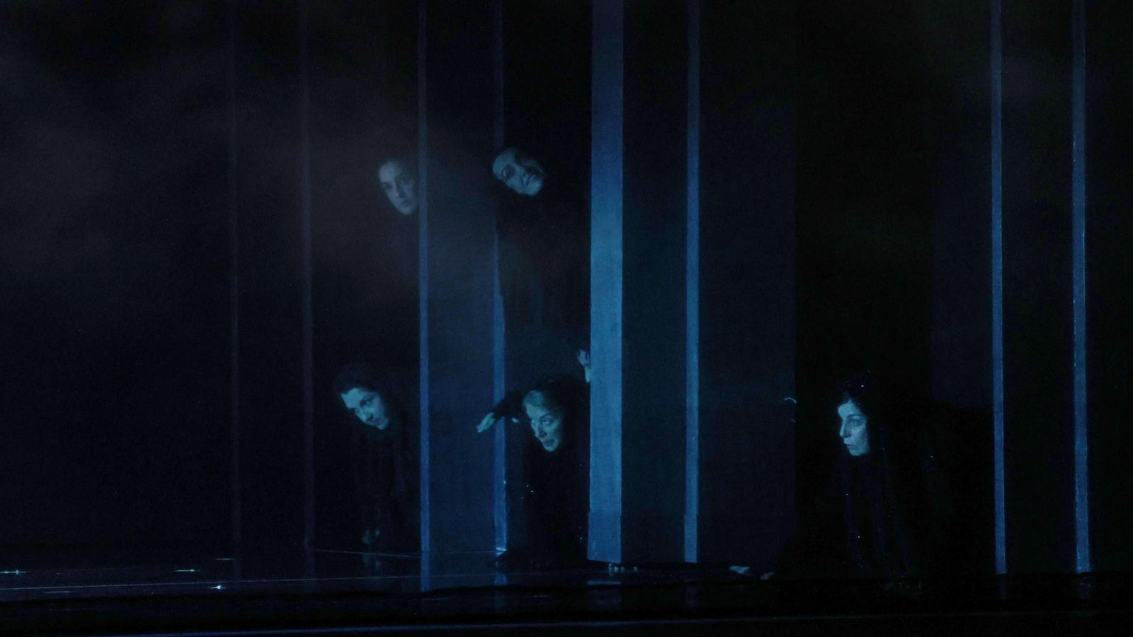 Imágenes de la ópera Macbeth en el Teatro Villamarta de Jerez