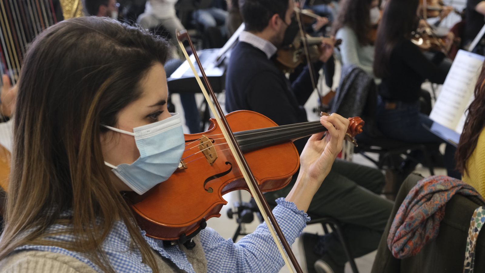 Presentación del concierto de la OCAL y el proyecto 'Un Nuevo Renacer'. Almería.