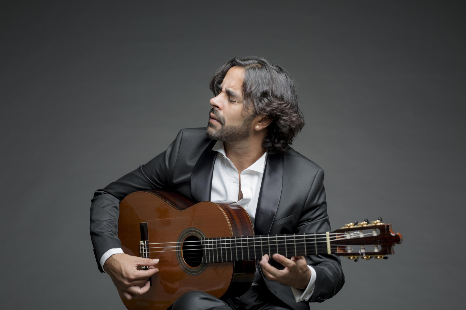 El guitarrista malagueño Daniel Casares en una foto promocional.