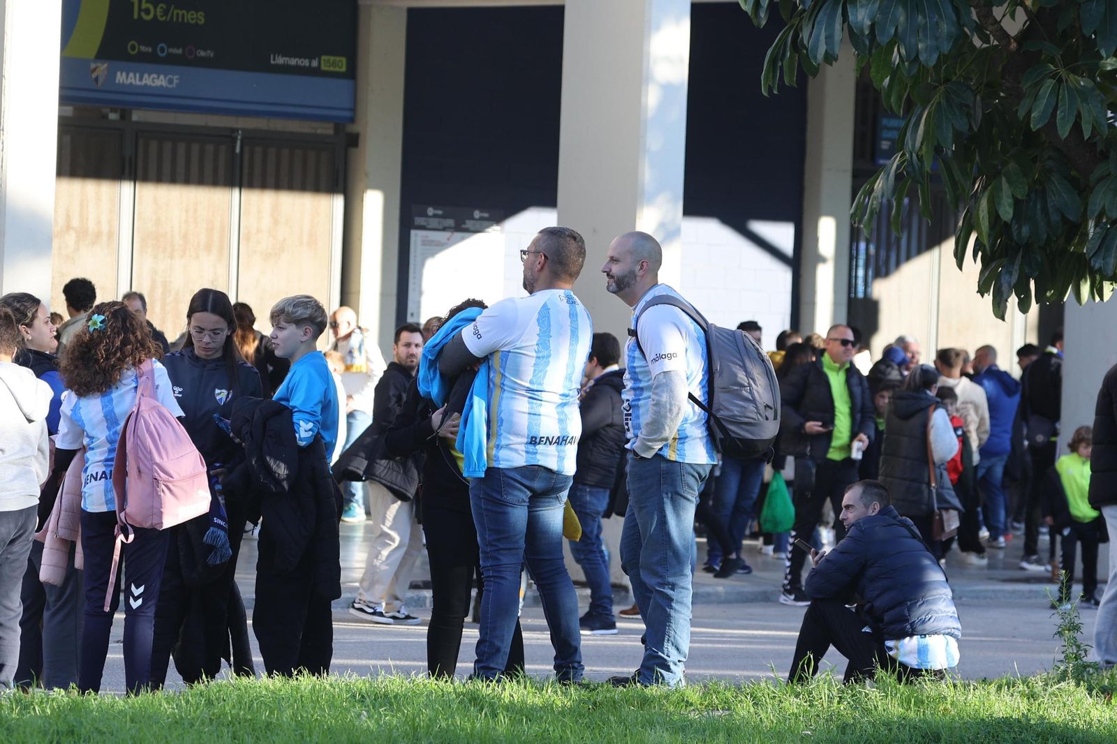 Búscate en las gradas de La Rosaleda en el Málaga-Levante