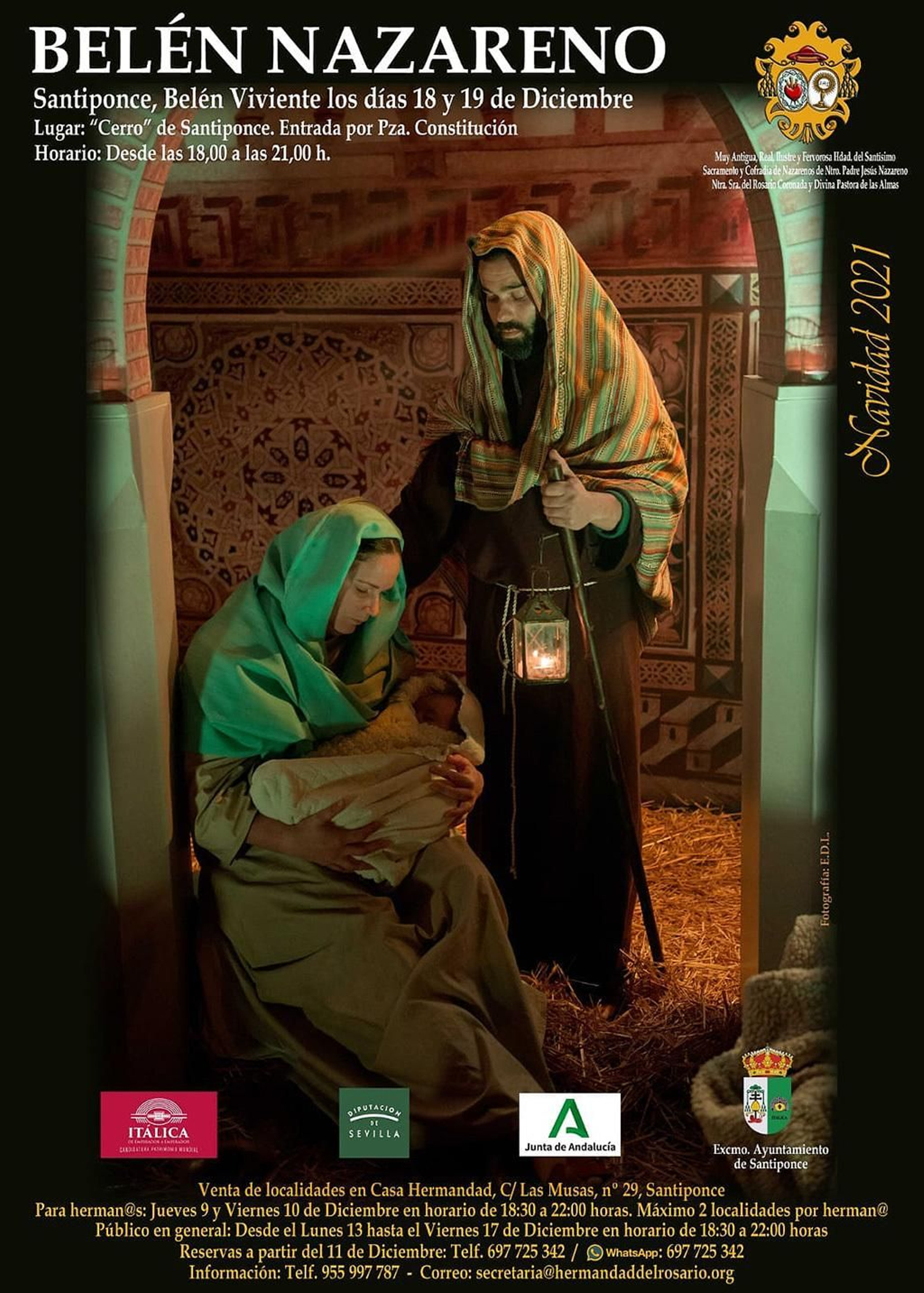 Belén viviente de Santiponce.