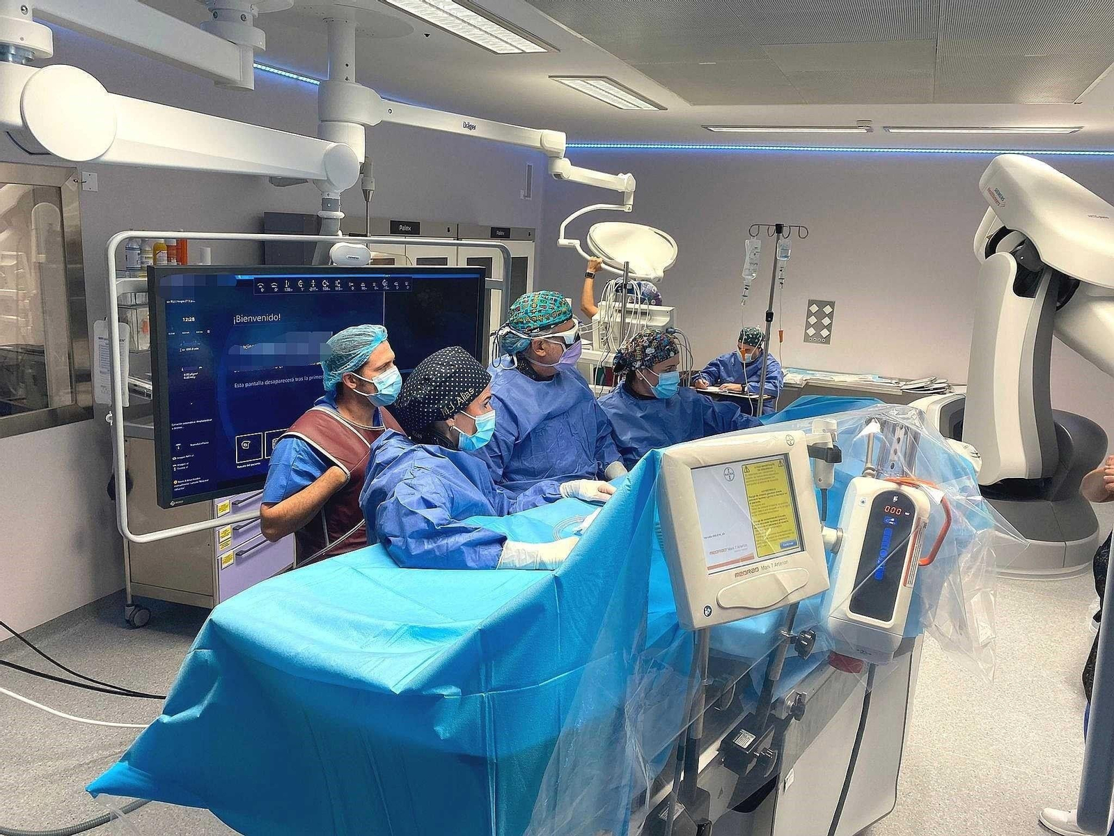 El nuevo quirófano híbrido que estrenó el Hospital Universitario Torrecárdenas hace ya casi dos años