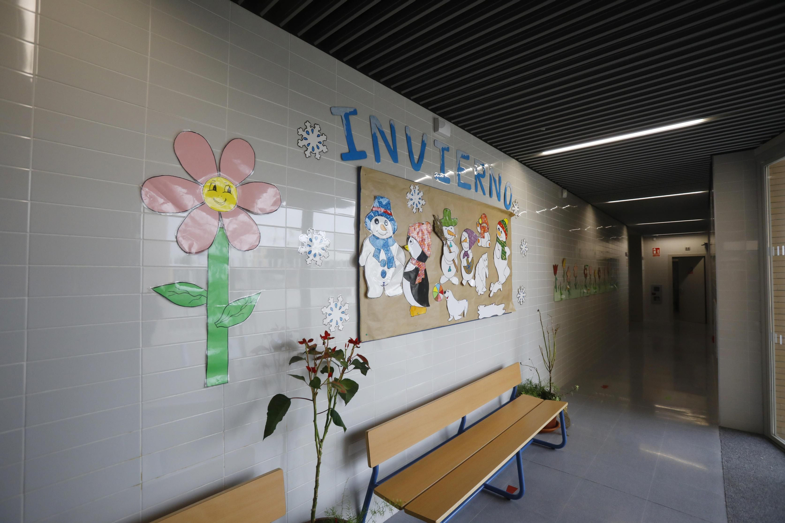 Las fotografías de la inauguración del colegio Turruñuelos.