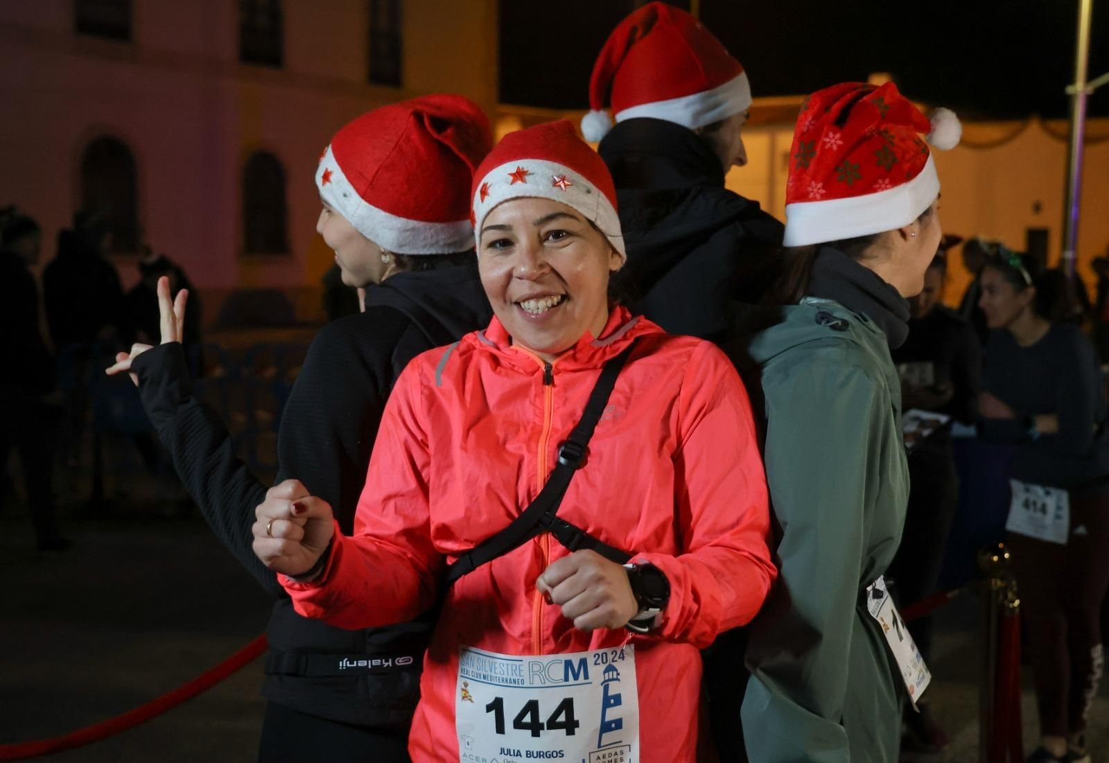 Las fotos de la San Silvestre del Real Club Mediterráneo en Málaga