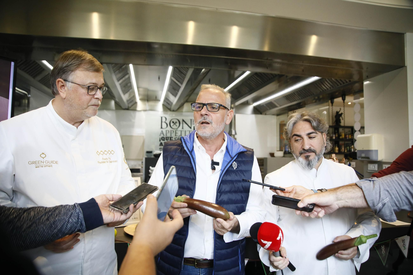 Las imágenes de una nueva variedad de berenjena en Almería