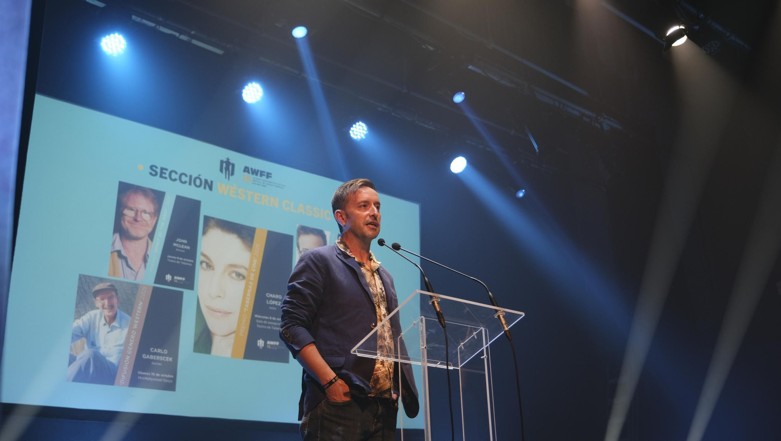 Charo López recoge su merecido Premio 'Tabernas de Cine', en imágenes