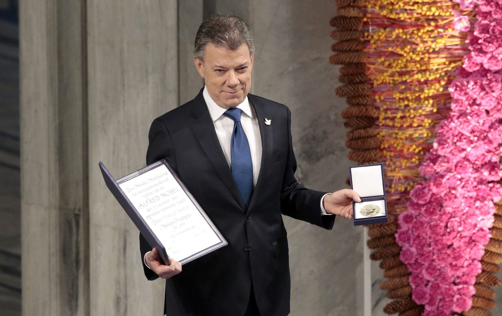 La ceremonia de entrega de los premios Nobel