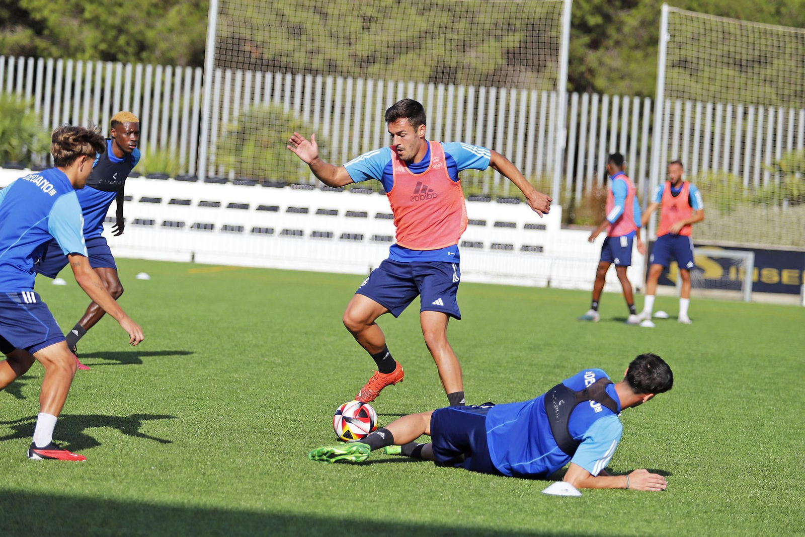 Imágenes del entrenamiento del Recreativo de Huelva