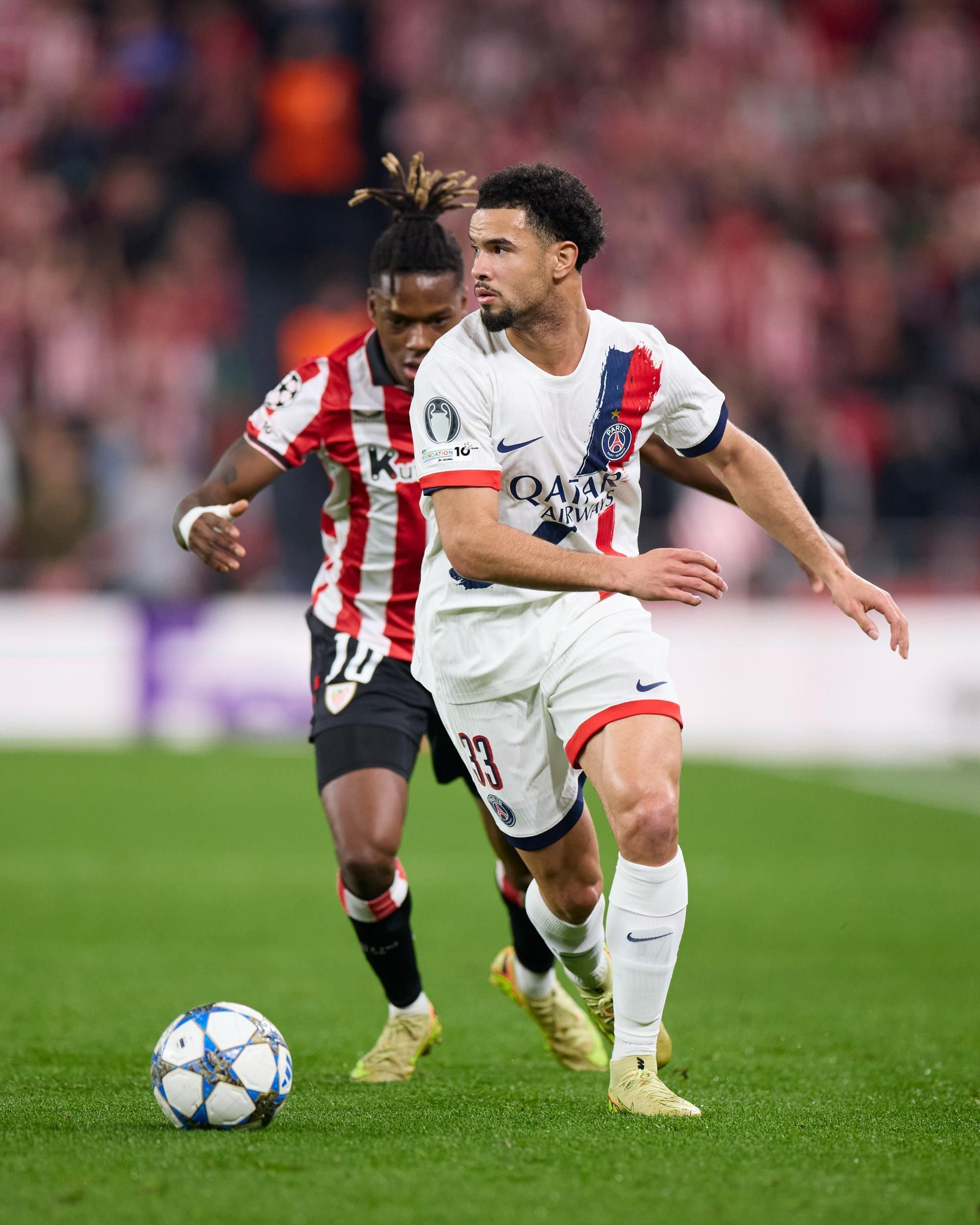 El Athletic Club-PSG, en imágenes