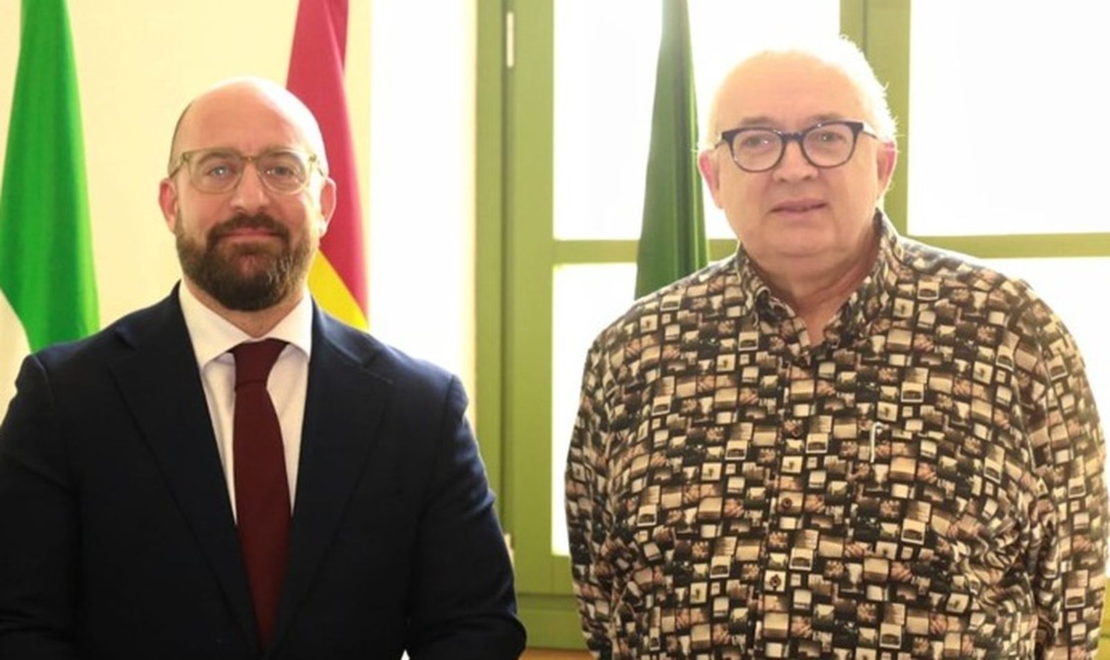 Germán Beardo y Antonio Caraballo.