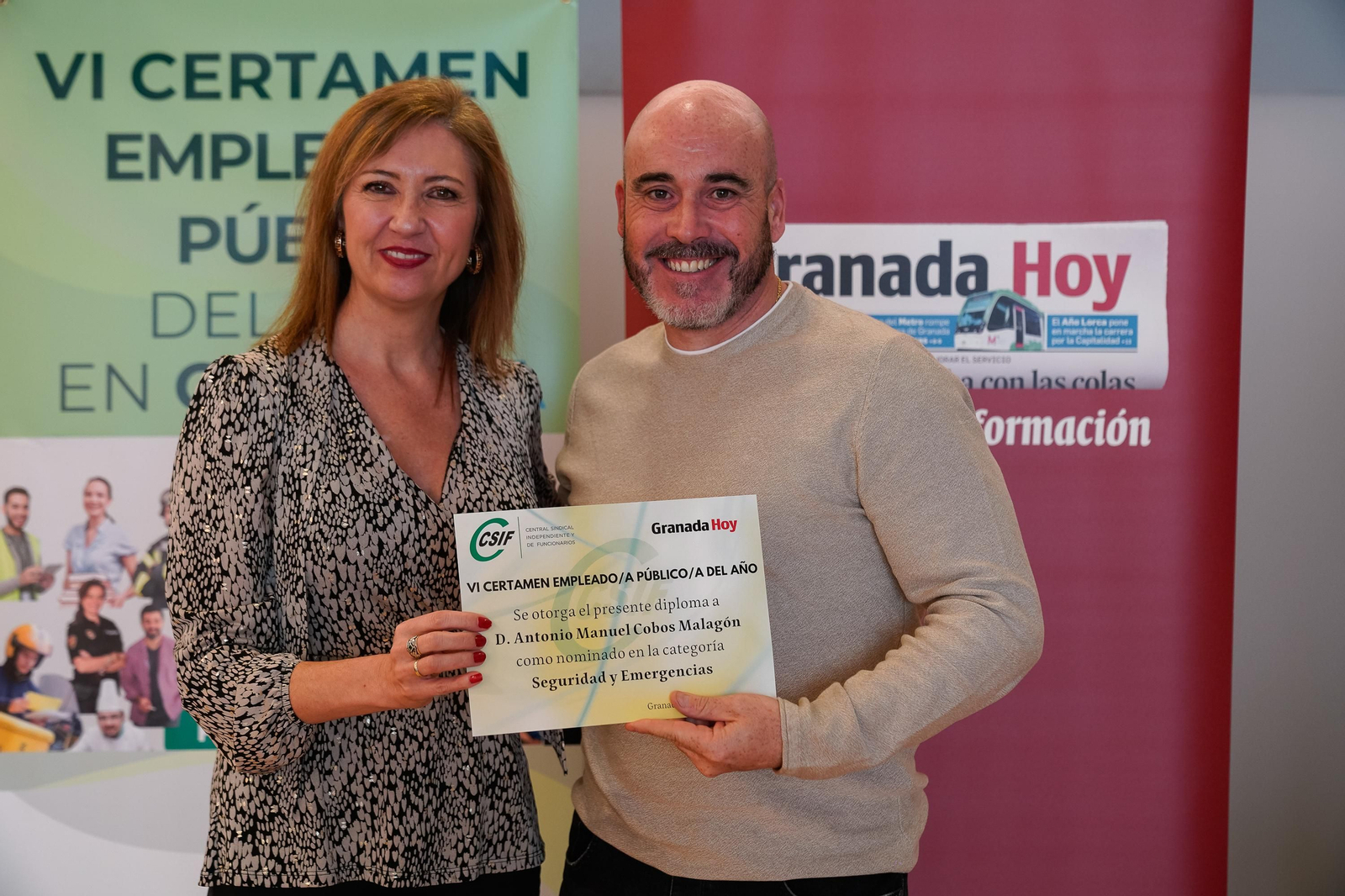 Las mejores imágenes de la presentación de los 20 nominados del VI Certamen Empleado Público del Año en Granada