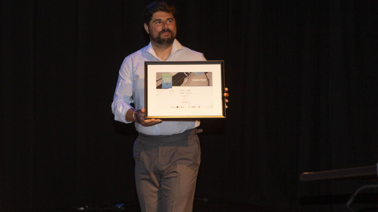 Manuel Valencia, 2º galardonado en el II premio SGAE-Paco de Lucia.
