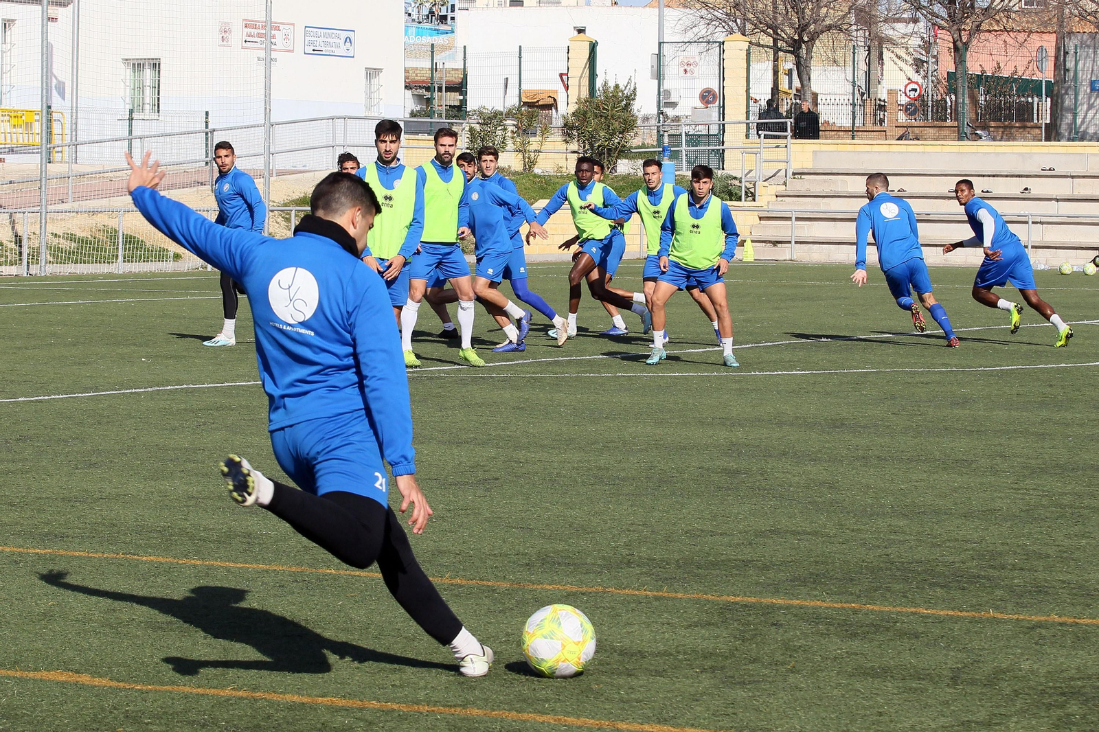 El entrenamiento de este miércoles en La Canaleja sólo se lo ha perdido Zafra.