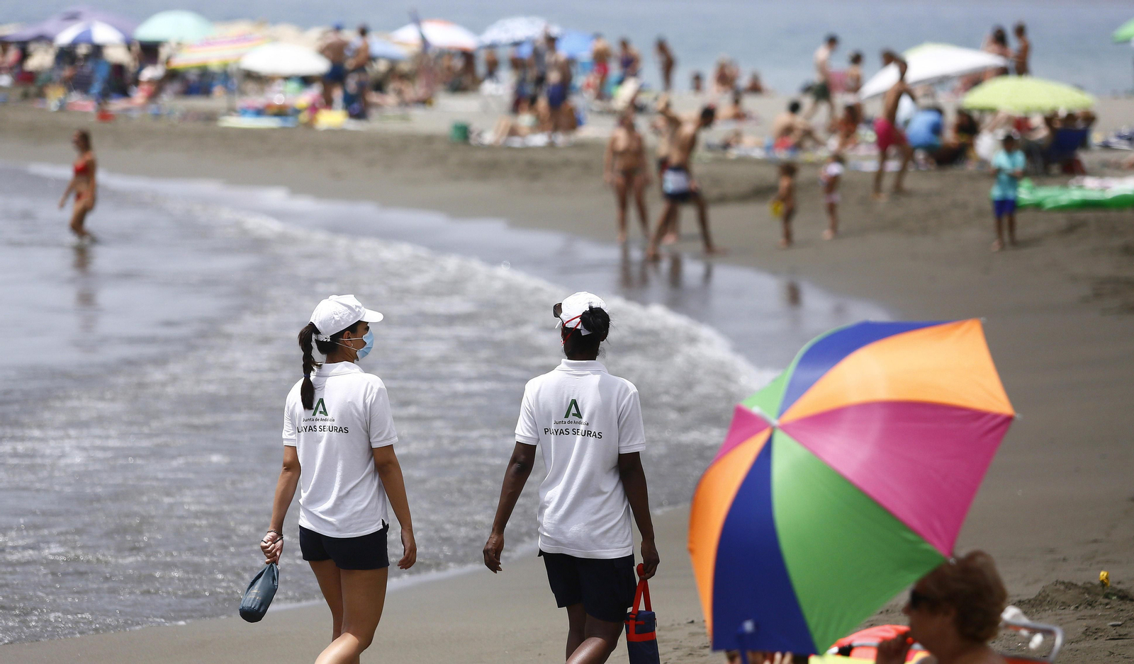 La playa de Pedregalejo.