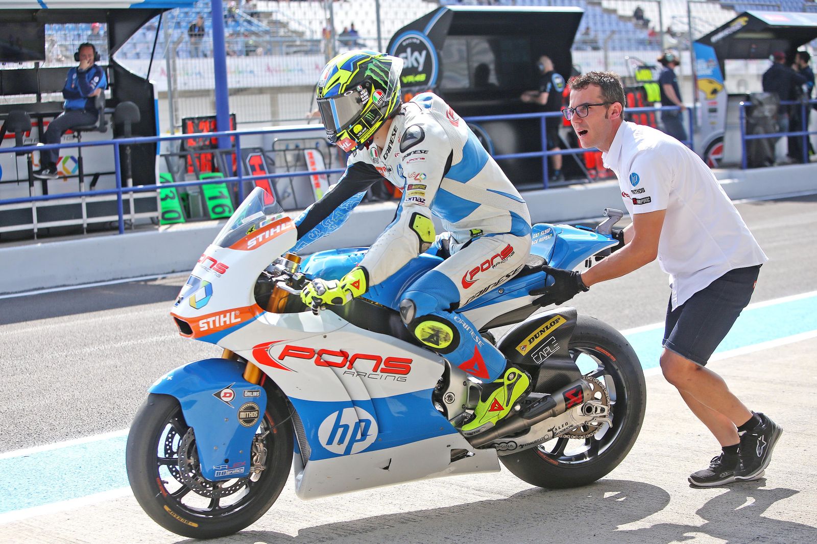 Primeros entrenamientos libres de Moto2