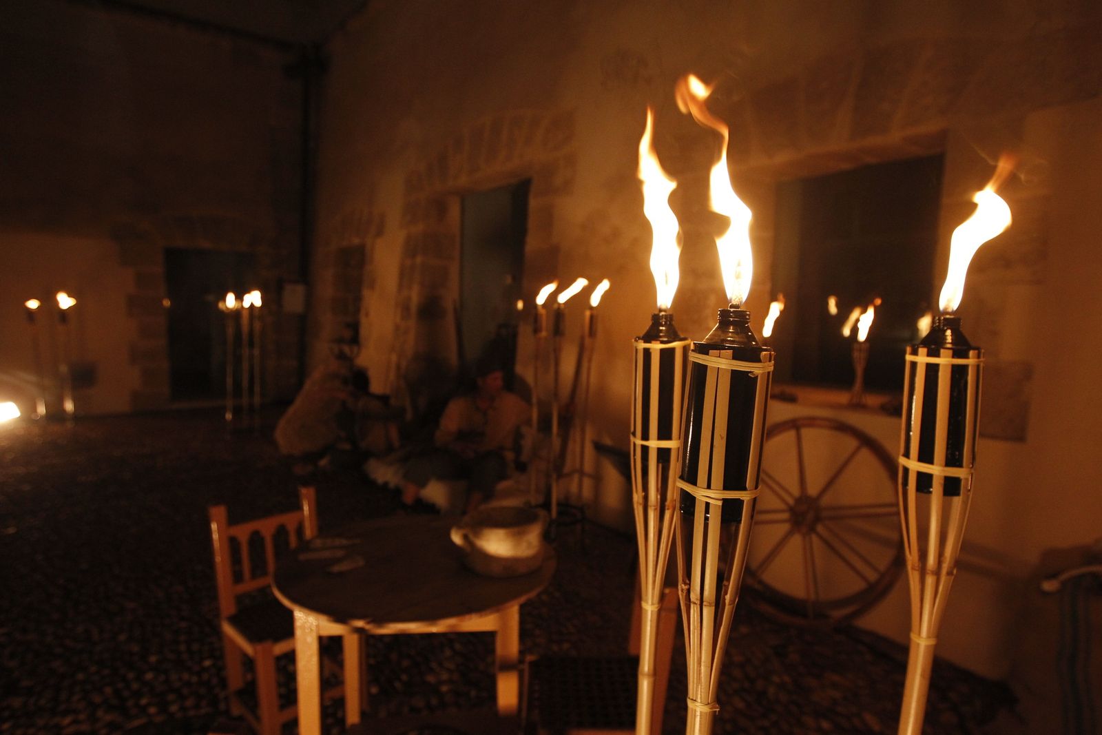 Historia teatralizada del castillo de Guardias Viejas. El Ejido