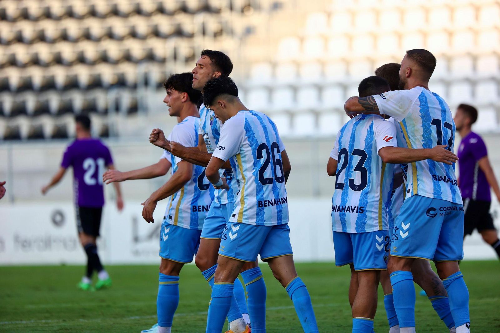 La etapa de Antoñito Cordero en el Málaga CF, en fotos