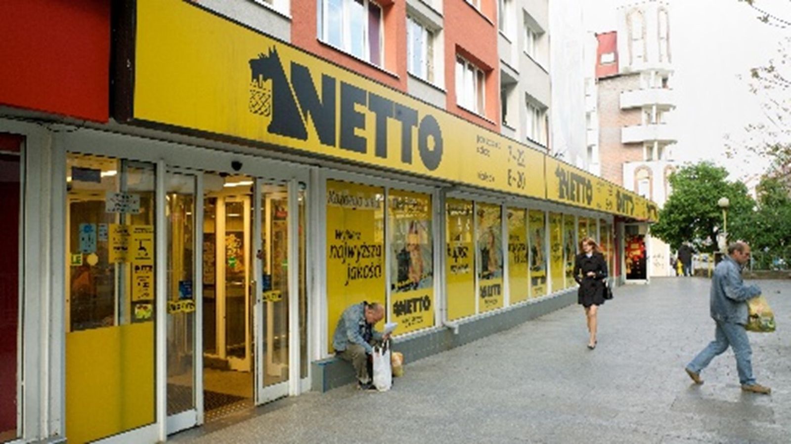 Supermercados Netto en Dinamarca, donde acaba de entrar Inés Rosales