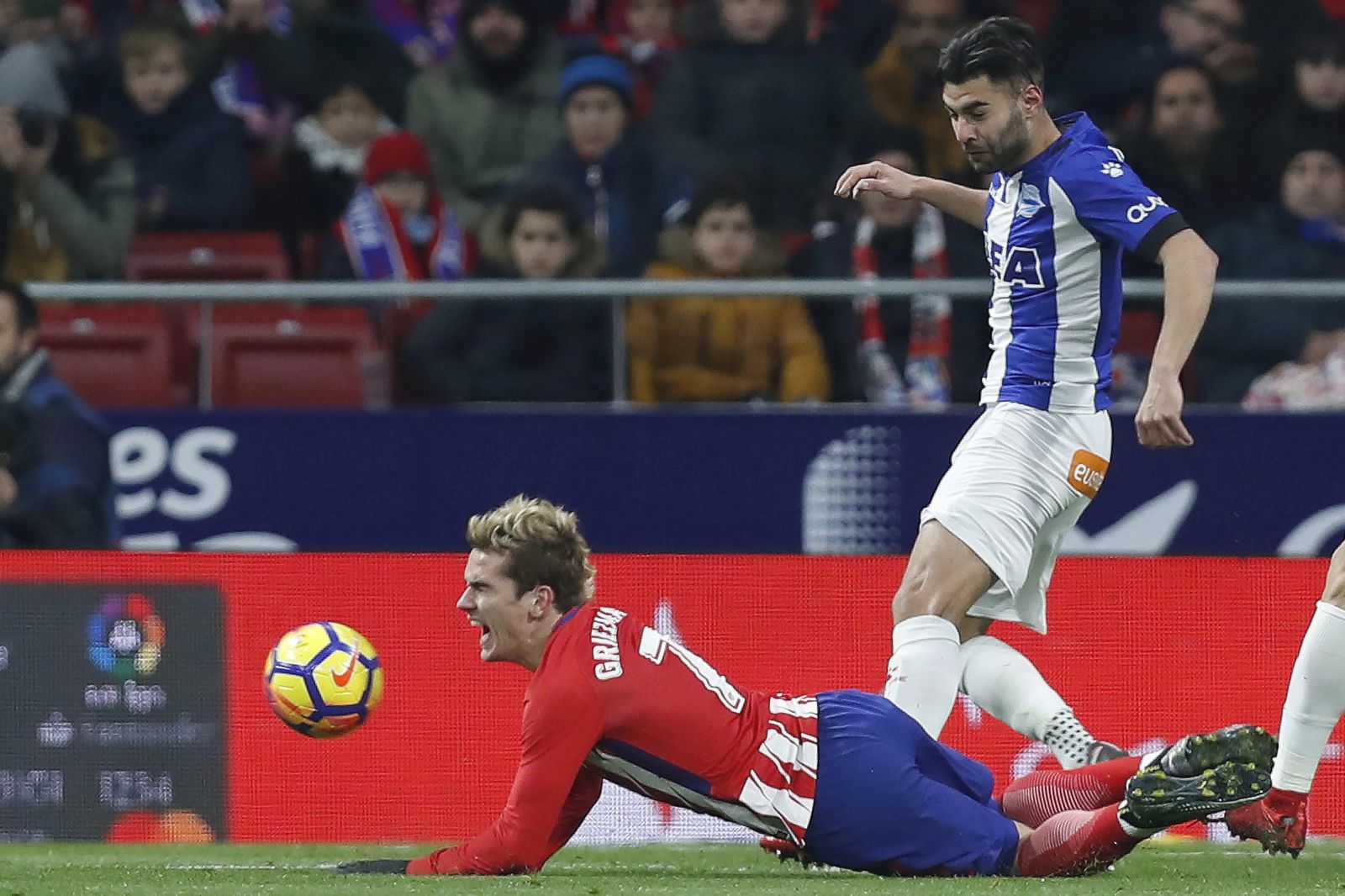 El Atlético de Madrid-Alavés, en imágenes